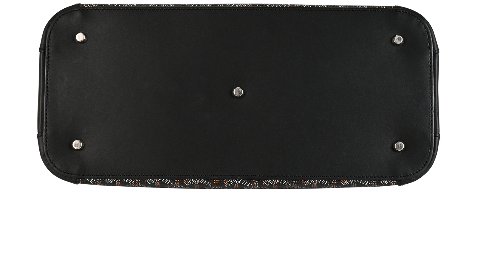 Top Handle Bag, &pound;1,800, Handbags, Black, Canvas/Leather, Top view